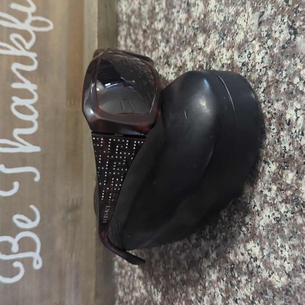 Versace MOD 4068 -B 371/3 Rectangle Sunglasses w/Case - Picture 8 of 9